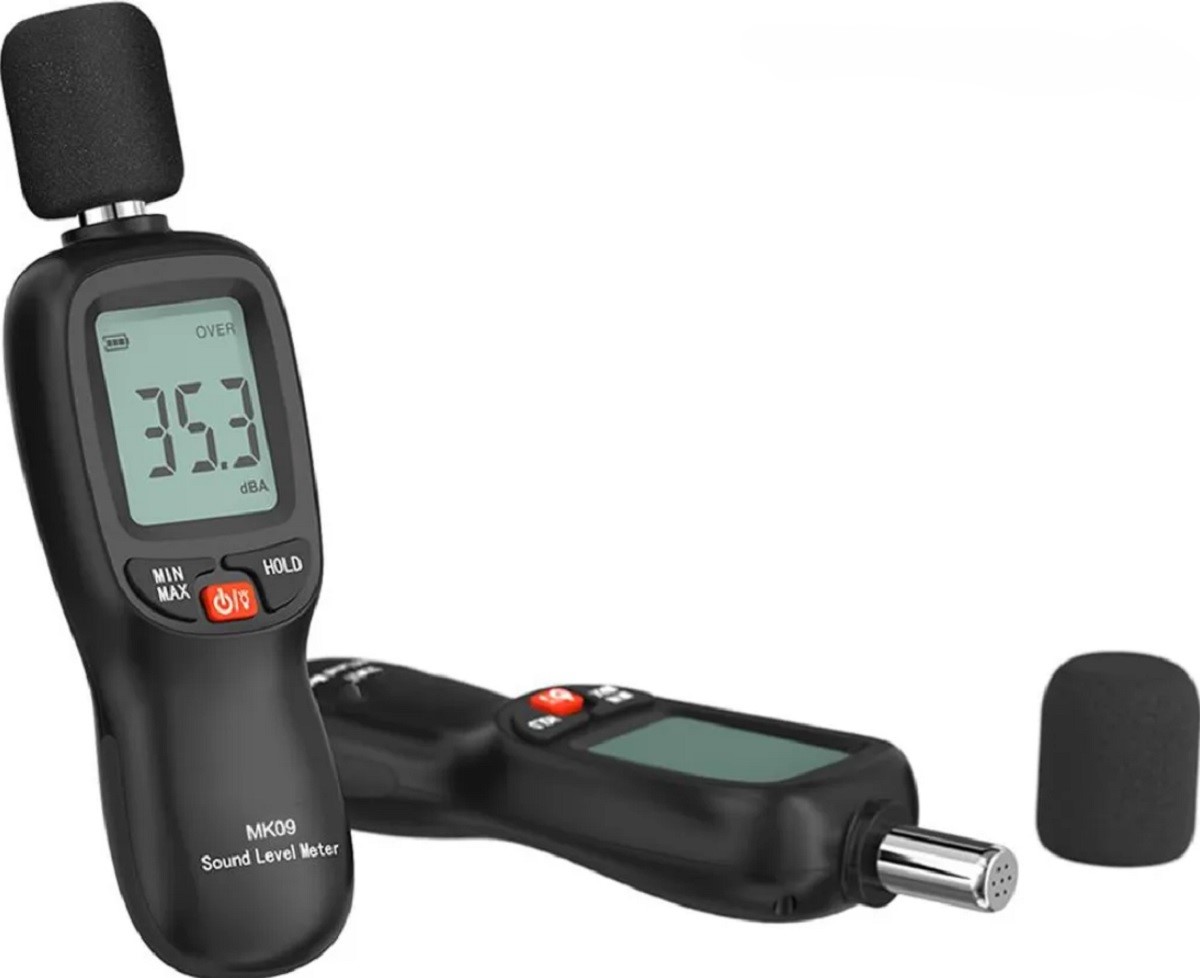 Jedinečný merač hlučnosti